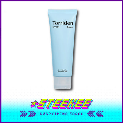 Torriden DIVE IN Low Molecular Hyaluronic Acid Deep Moisturizing Cream 80ml by Steekee Korea 4080