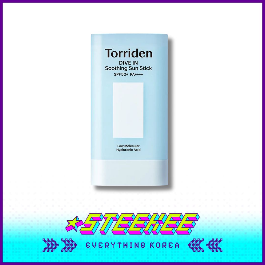Torriden DIVE IN Moisturizing Soothing Sun Stick Sunscreen SPF 50+ PA++++ 19g by Steekee Korea 4082