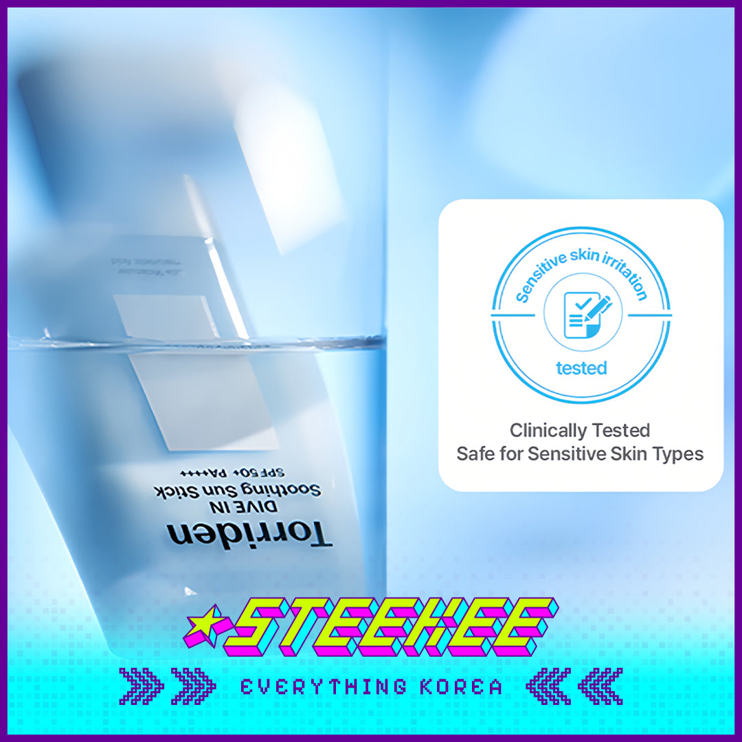 Torriden DIVE IN Moisturizing Soothing Sun Stick Sunscreen SPF 50+ PA++++ 19g by Steekee Korea 4082