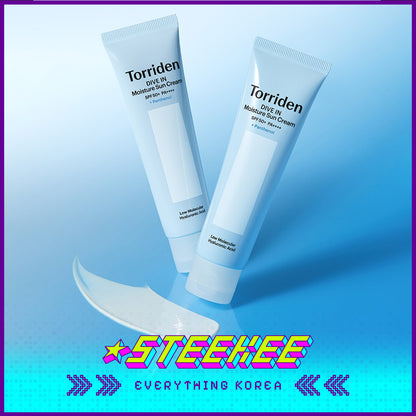 Torriden DIVE IN Soothing Moisture Sun Cream Panthenol Sunscreen SPF 50+ PA++++ 60ml by Steekee Korea 4084