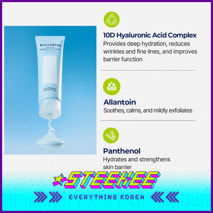Torriden DIVE IN Soothing Moisture Sun Cream Panthenol Sunscreen SPF 50+ PA++++ 60ml by Steekee Korea 4084