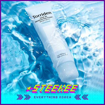 Torriden DIVE IN Soothing Moisture Sun Cream Panthenol Sunscreen SPF 50+ PA++++ 60ml by Steekee Korea 4084
