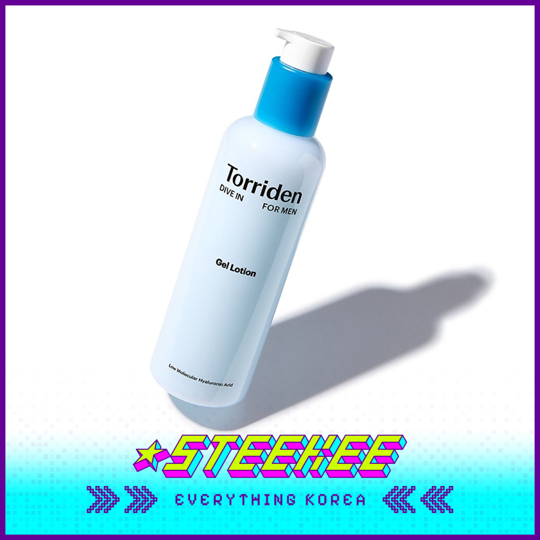 Torriden DIVE IN For Men Low Molecular Hyaluronic Acid Gel Lotion 200ml by Steekee Korea 4089