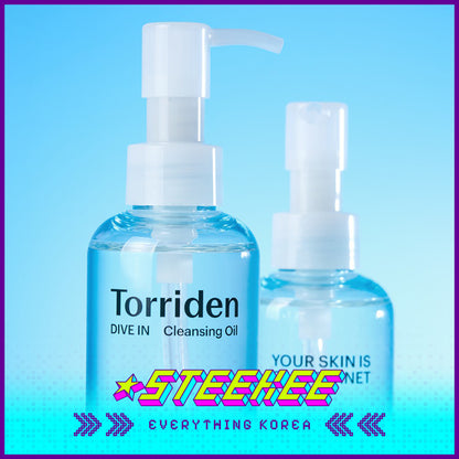 Torriden DIVE IN Mild Low Molecular Hyaluronic Acid Makeup Cleansing Oil 200ml by Steekee Korea 4091