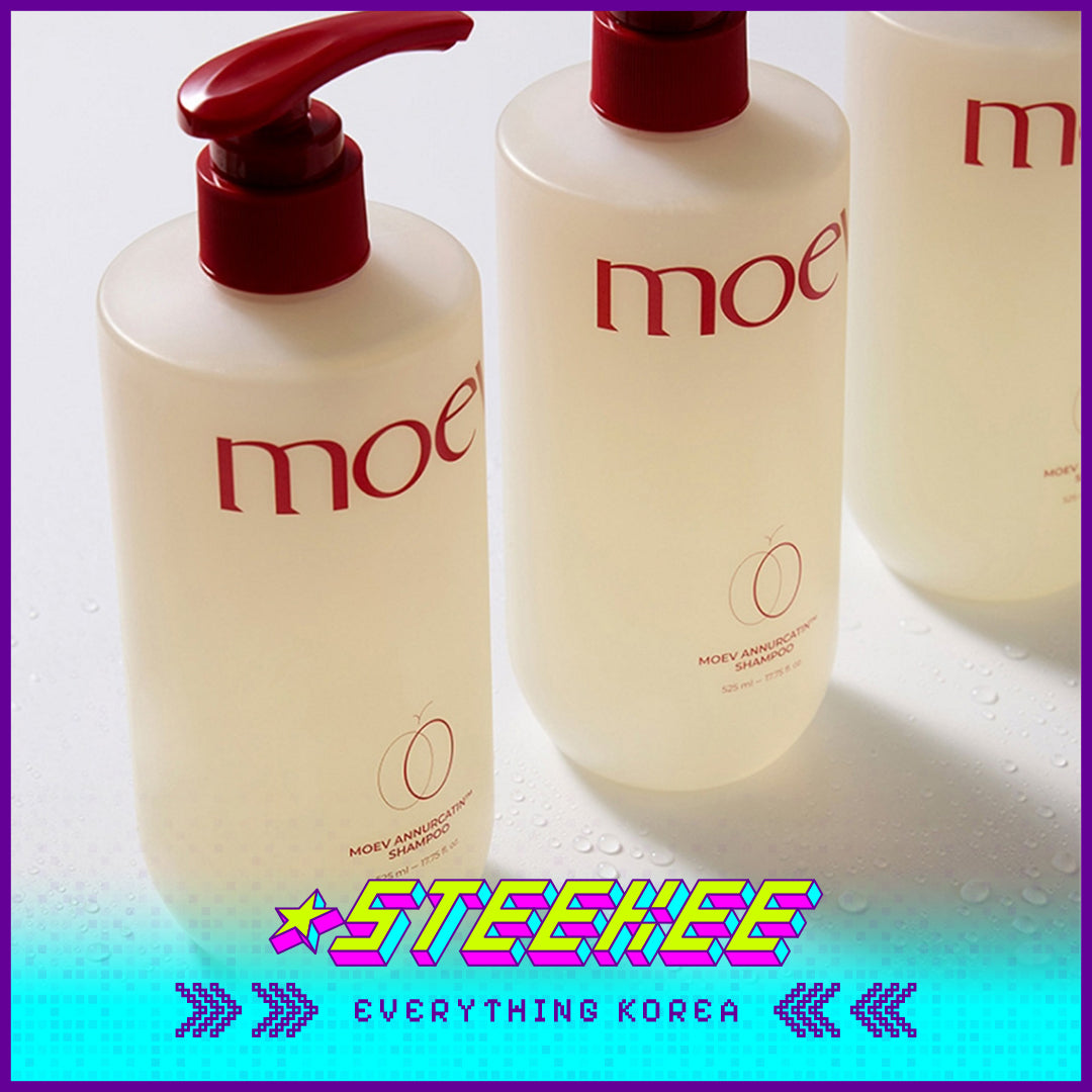 Moev Apple Anti Hair Loss Tough Hair Volumizing Luxury Shampoo 525ml by Steekee Korea 4095