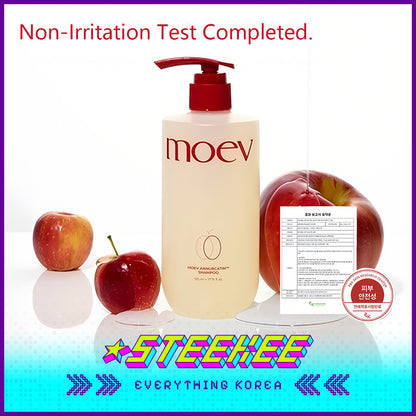 Moev Apple Anti Hair Loss Tough Hair Volumizing Luxury Shampoo 525ml by Steekee Korea 4095