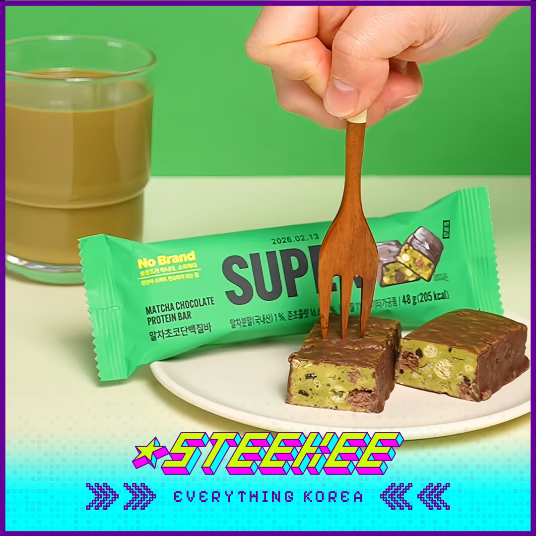 No Brand × Super Matcha Matcha Chocolate Cereal Protein Bar Energy Replenishment Snack 48g by Steekee Korea 4102