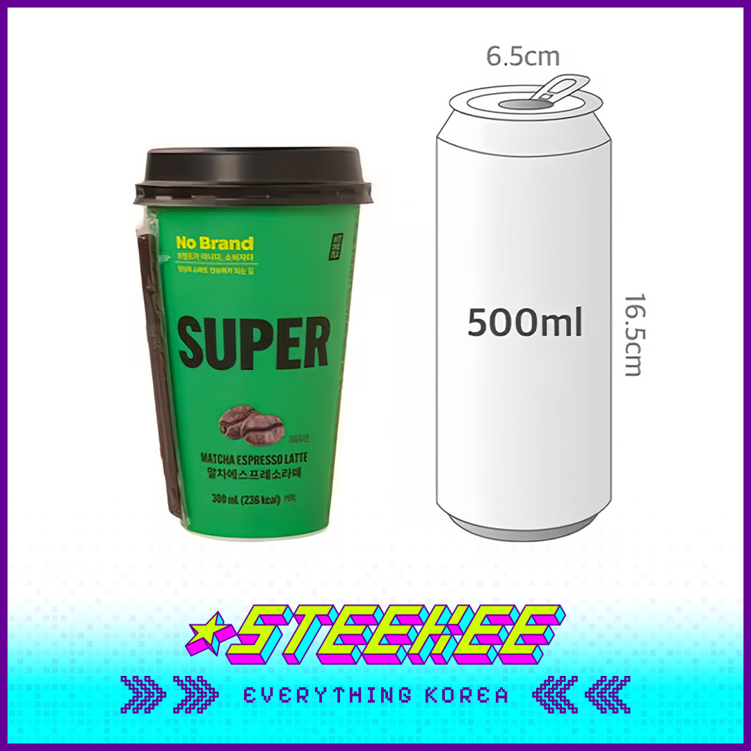No Brand × Super Matcha Espresso Latte Coffee 300ml by Steekee Korea 4103