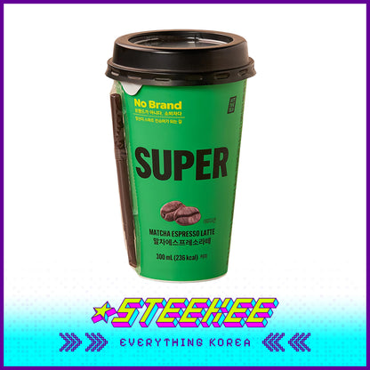 No Brand × Super Matcha Espresso Latte Coffee 300ml by Steekee Korea 4103