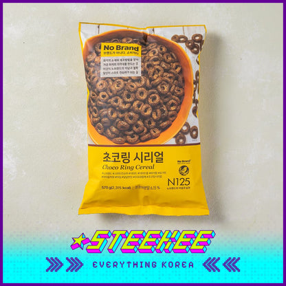 No Brand Choco Ring Instant Breakfast Cereal 570g by Steekee Korea 4112