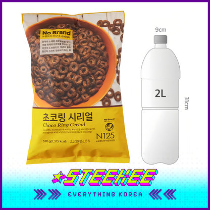 No Brand Choco Ring Instant Breakfast Cereal 570g by Steekee Korea 4112