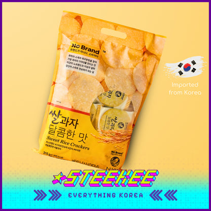No Brand Sweet Rice Crackers Snack 315g by Steekee Korea 4113