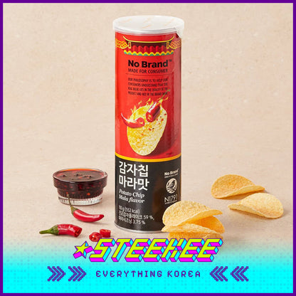 No Brand Sichuan Spicy Mala Potato Chips Snack 110g by Steekee Korea 4117