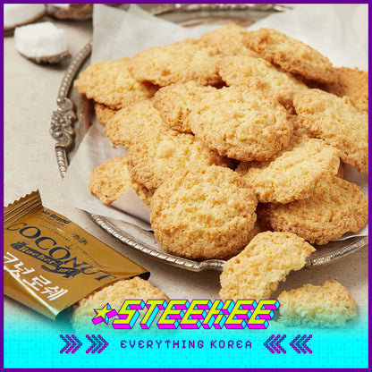 No Brand Coconut Butter Cookies 238g by Steekee Korea 4121
