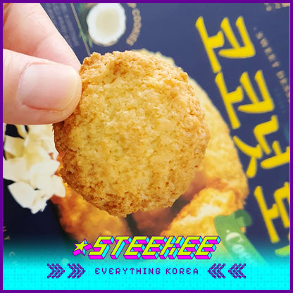 No Brand Coconut Butter Cookies 238g by Steekee Korea 4121