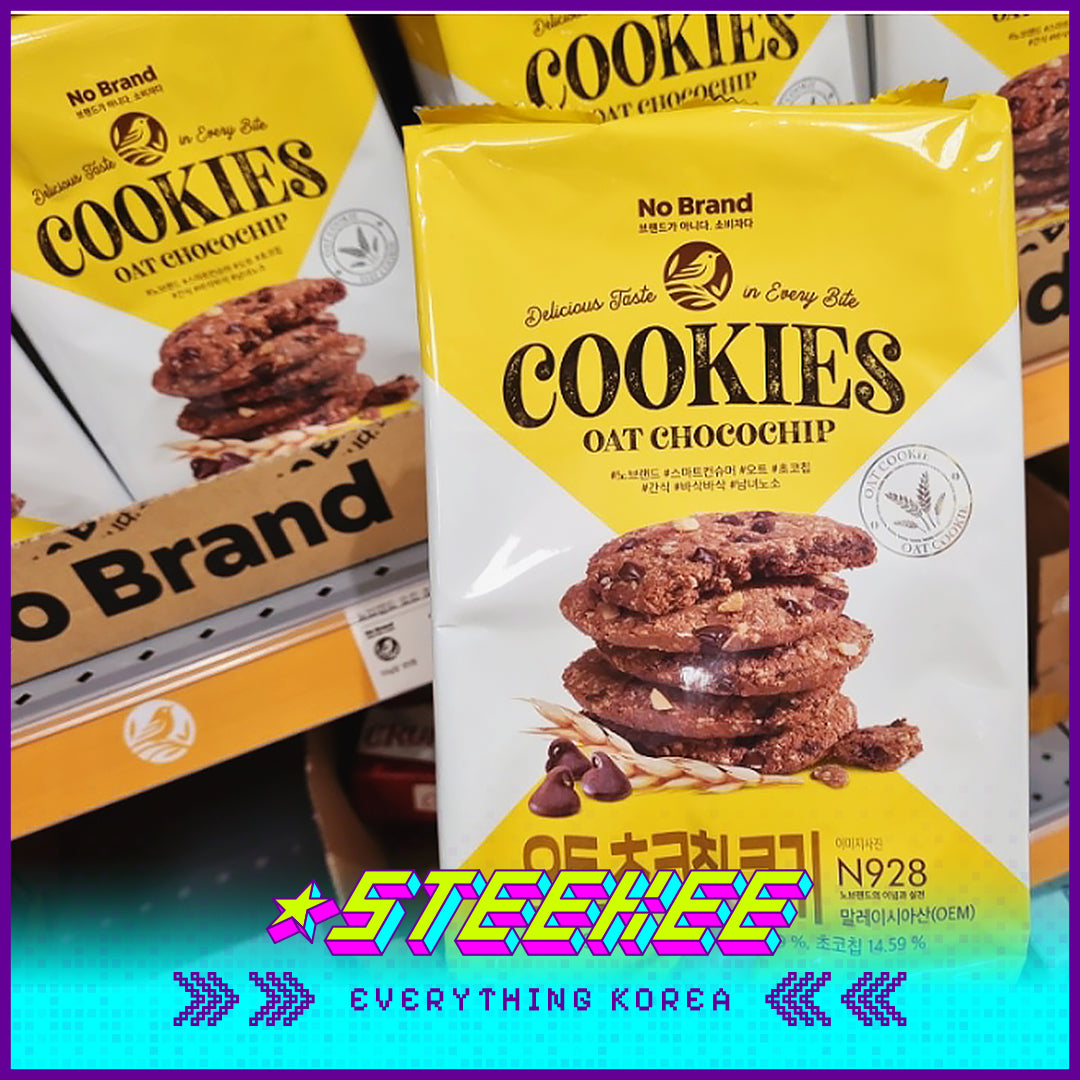 No Brand Rich Chocolate Oatmeal Cookies 208g by Steekee Korea 4128