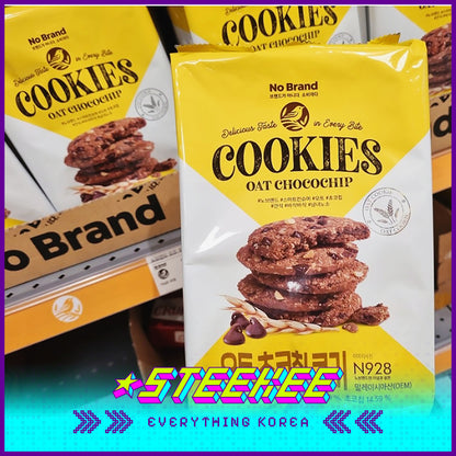 No Brand Rich Chocolate Oatmeal Cookies 208g by Steekee Korea 4128