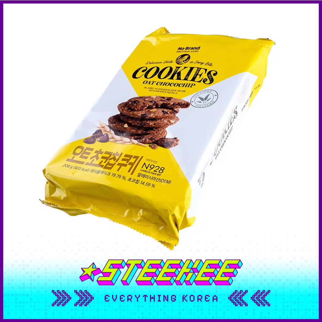 No Brand Rich Chocolate Oatmeal Cookies 208g by Steekee Korea 4128