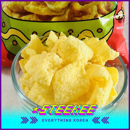 No Brand Non-Fried Corn Chips Snacks 230g by Steekee Korea 4129