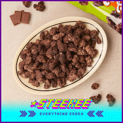 No Brand Choco Soft Crunchy Corn Snack 120g by Steekee Korea 4134