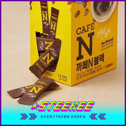 No Brand Decaf Coffee Black Coffee Hazelnut Flavor Instant Coffee Drink 100g Set of 100 by Steekee Korea 4140