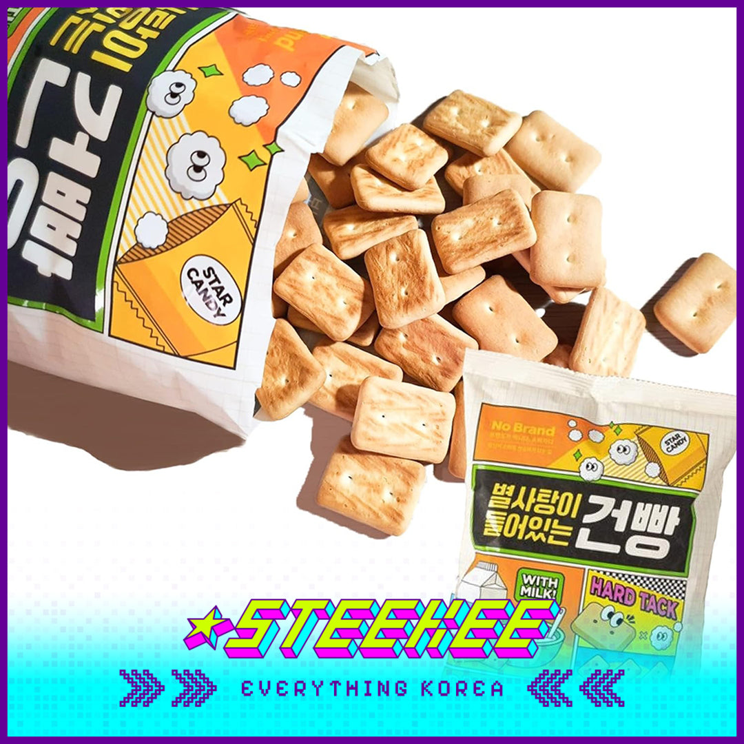 No Brand Crispy Milk Bread Cookie Snack 215g by Steekee Korea 4156