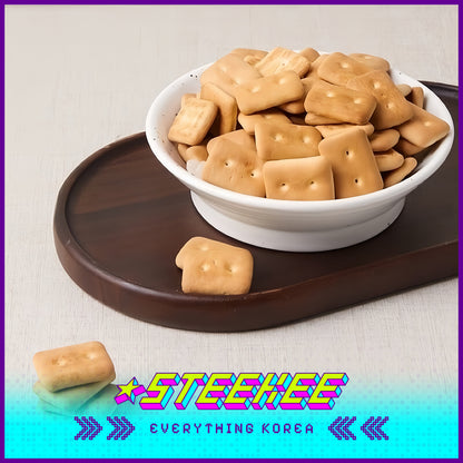 No Brand Crispy Milk Bread Cookie Snack 215g by Steekee Korea 4156