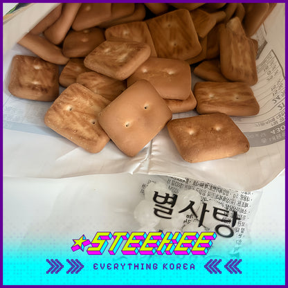 No Brand Crispy Milk Bread Cookie Snack 215g by Steekee Korea 4156
