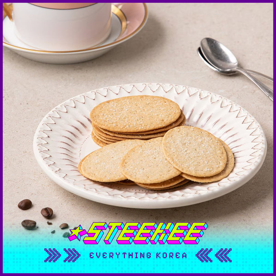 No Brand Coffee Thin Biscuit Crispy Delicious Snack 120g Set of 3 by Steekee Korea 4157