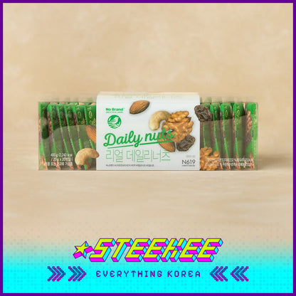 No Brand Daily Nuts Mixed Nuts Healthy Snack 400g Set of 20 by Steekee Korea 4159