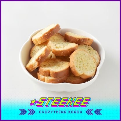 Simplus Garlic Crispy Baguette Slices 200g by Steekee Korea 4178
