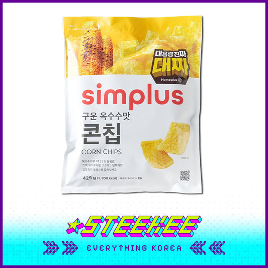 Simplus Large Capacity Sweet Original Corn Flakes 425g by Steekee Korea 4180