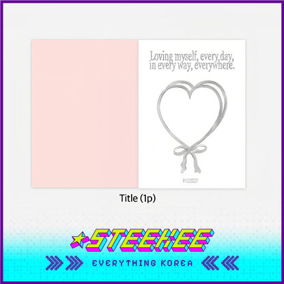 MAZZZZY All Ways to Love Heart Diary Journal Notebook Handbook Notepad by Steekee Korea 4211