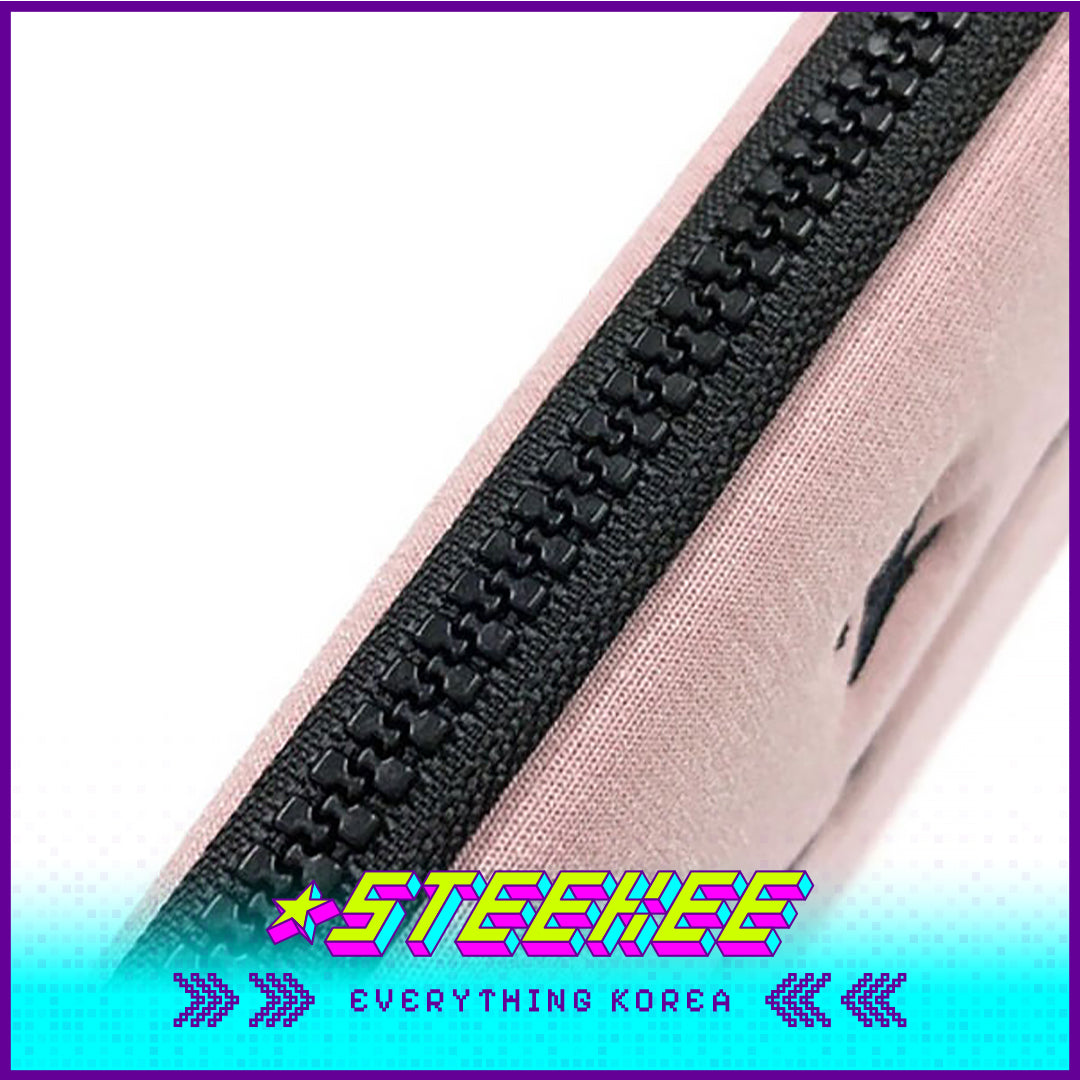 MAZZZZY Signature Heart-shaped Thickened Pink Computer Bag Laptop Ipad Pouch by Steekee Korea 4217