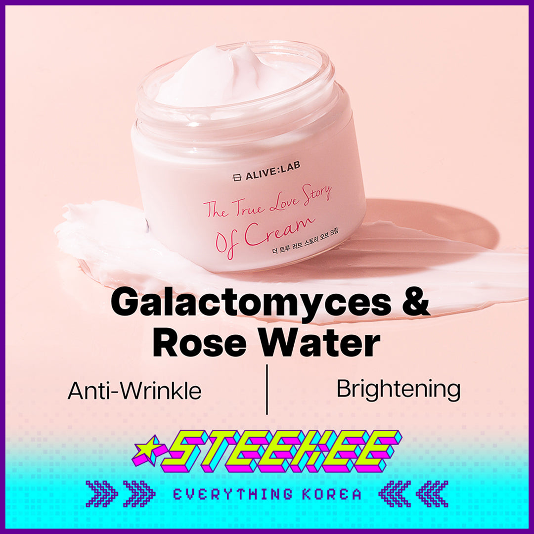 ALIVE:LAB Pink Rock Rose Moisturizing Brightening The True Love Story of Cream 100ml by Steekee Korea 4260