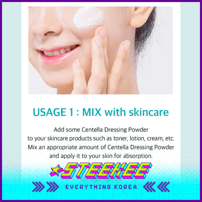 ALIVE:LAB Centella Acne Repair Soothing Calming Essence Dressing Powder 8ml by Steekee Korea 4269