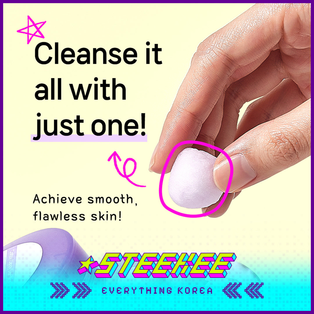 ALIVE:LAB Cotton Candy Salicylic Acid PadBall Exfoliating Hydrating Sebum Blemish Care 50ml by Steekee Korea 4276