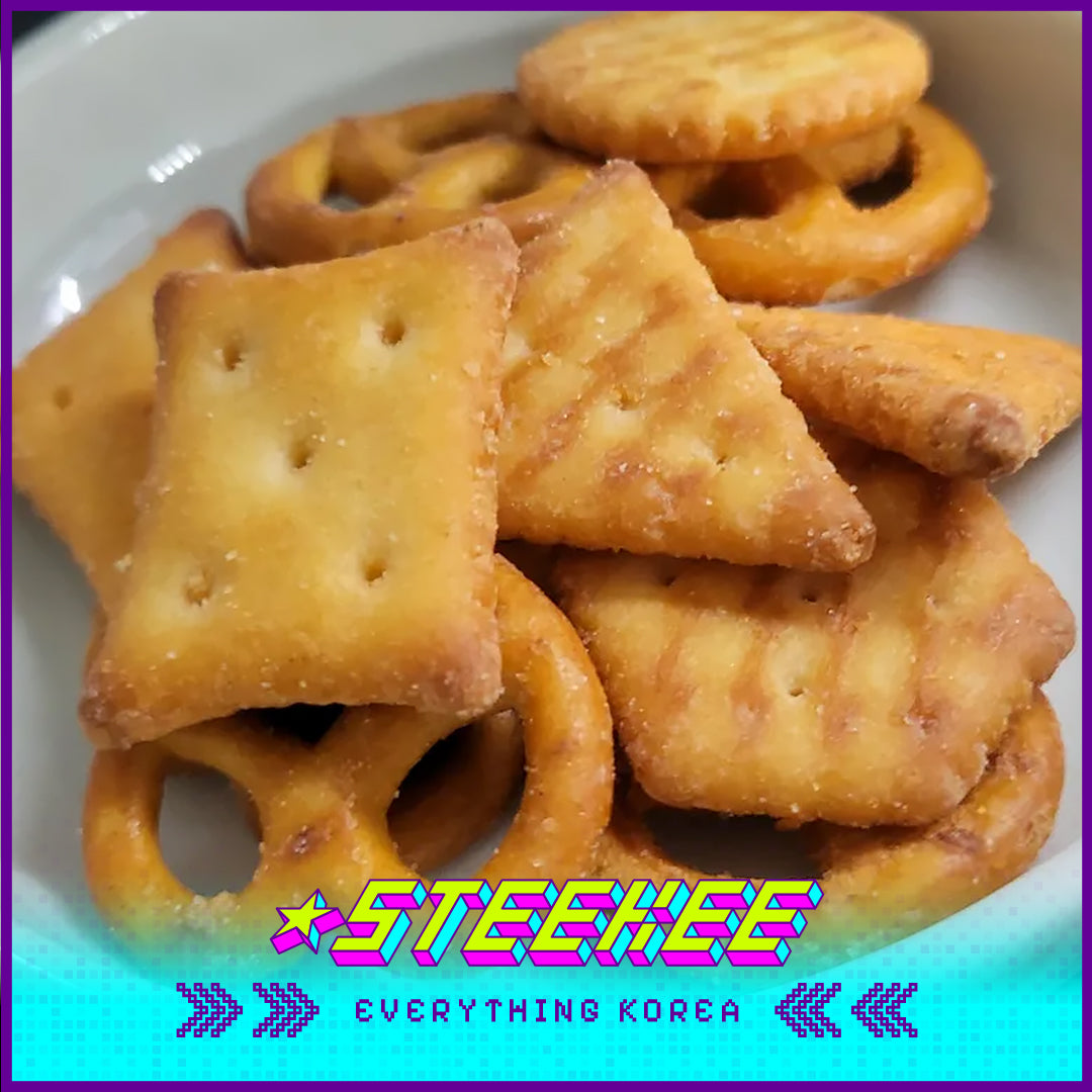 GOOD TODAY Mixed Pretzels Cheddar Cheese Flavor Mexican Taco Flavor 65g by Steekee Korea 4291