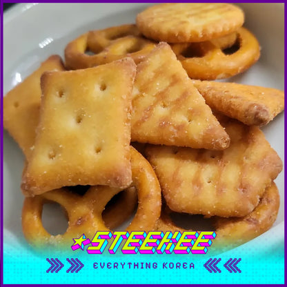 GOOD TODAY Mixed Pretzels Cheddar Cheese Flavor Mexican Taco Flavor 65g by Steekee Korea 4291