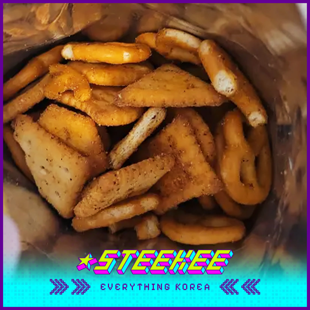 GOOD TODAY Mixed Pretzels Cheddar Cheese Flavor Mexican Taco Flavor 65g by Steekee Korea 4291
