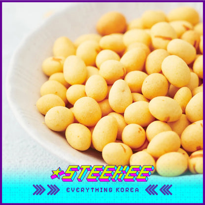 GOOD TODAY Crispy Nut Squid Ball Peanut Flavor Sunflower Seed Flavor 200g by Steekee Korea 4292