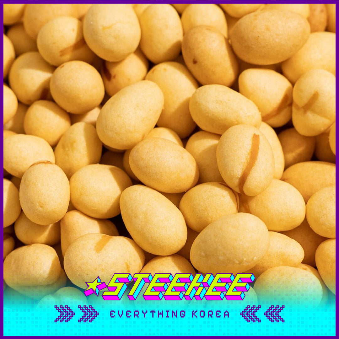 GOOD TODAY Crispy Nut Squid Ball Peanut Flavor Sunflower Seed Flavor 200g by Steekee Korea 4292