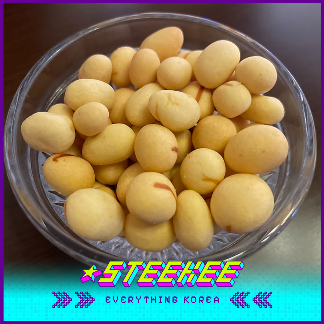 GOOD TODAY Crispy Nut Squid Ball Peanut Flavor Sunflower Seed Flavor 200g by Steekee Korea 4292