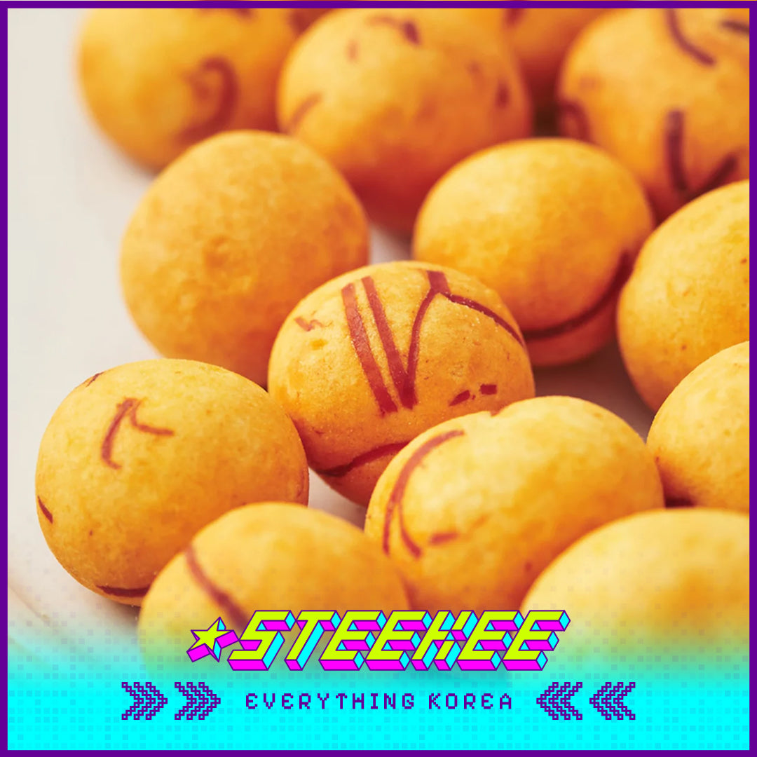GOOD TODAY Crispy Nut Squid Ball Peanut Flavor Sunflower Seed Flavor 200g by Steekee Korea 4292