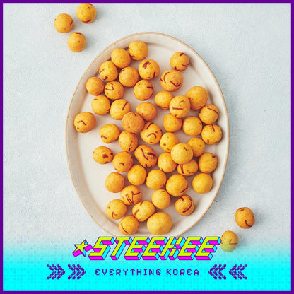 GOOD TODAY Crispy Nut Squid Ball Peanut Flavor Sunflower Seed Flavor 200g by Steekee Korea 4292