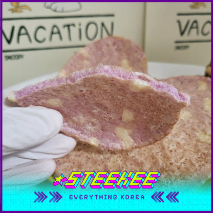 GOOD TODAY Purple Sweet Potato Heart Shape Rice Pop 90g by Steekee Korea 4294