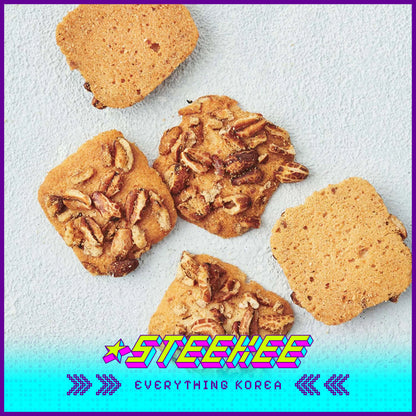 GOOD TODAY Black Sesame Oat Tofu Crispy Chip Snack 55g by Steekee Korea 4302