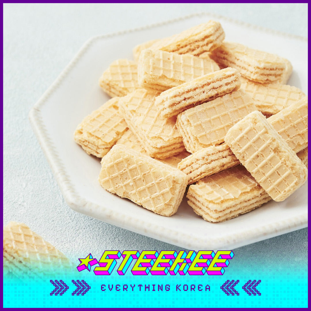 GOOD TODAY Vanilla Strawberry Pineapple Mini Wafer Biscuit Snack 190g by Steekee Korea 4307