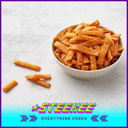 GOOD TODAY Spicy Corn Crisp Bars Snack 90g by Steekee Korea 4309