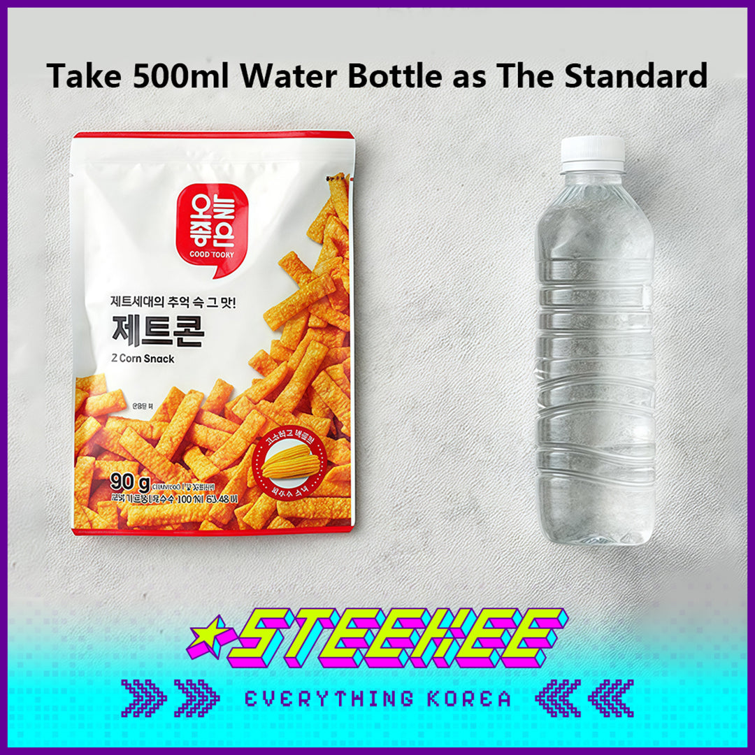 GOOD TODAY Spicy Corn Crisp Bars Snack 90g by Steekee Korea 4309